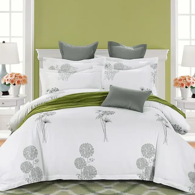 Bedding Sets Bed Linen Bedsheets Cotton Sheets Hotel Sheet Set by FNH