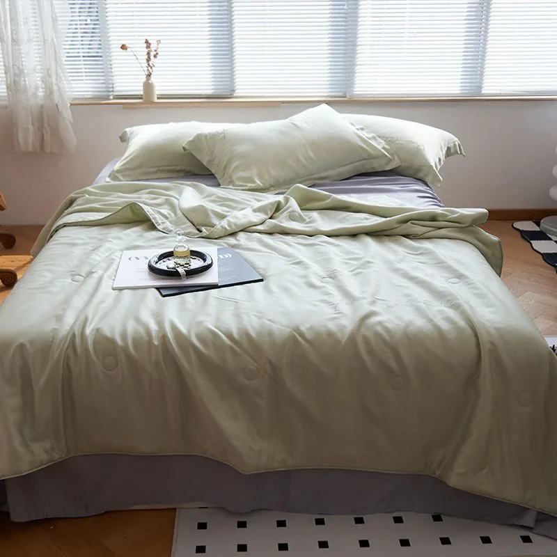 White Waffle Stain Duvet by FNH