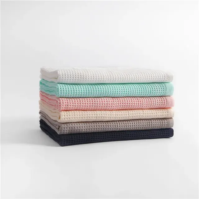 Modern 100% Cotton For Hospitality Honeycomb Towel Bath Linen by FNH